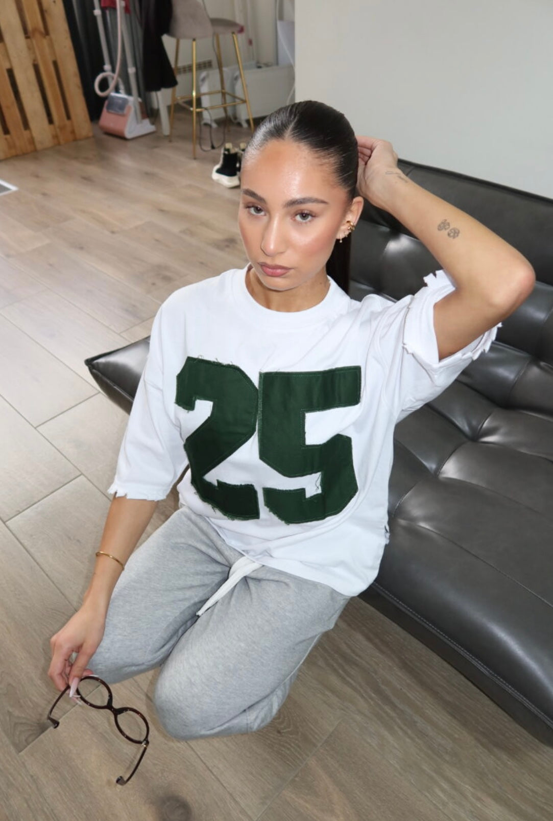 PRIORITY 25 ICONIC TEE – WHITE