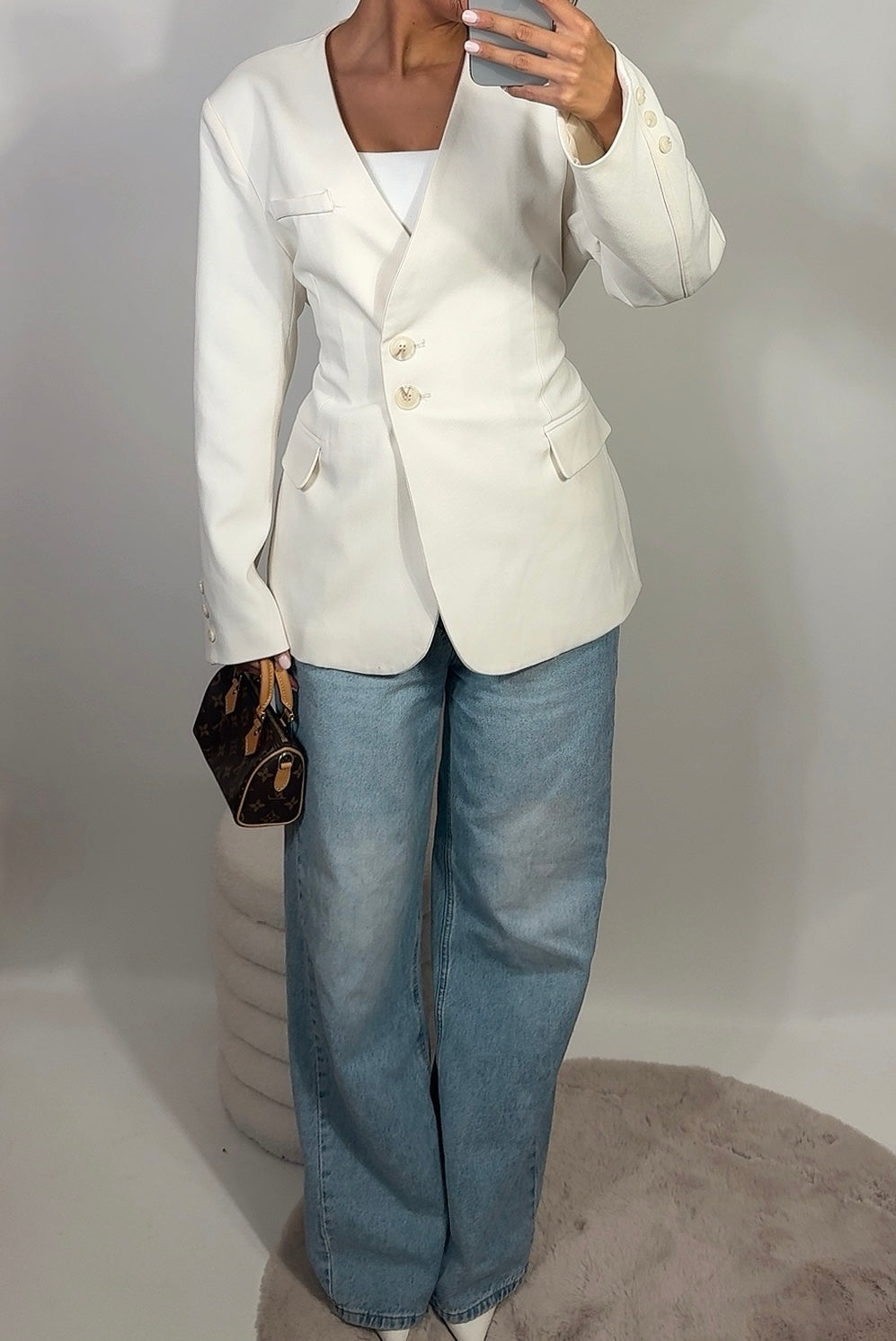 Kiana blazer - wit