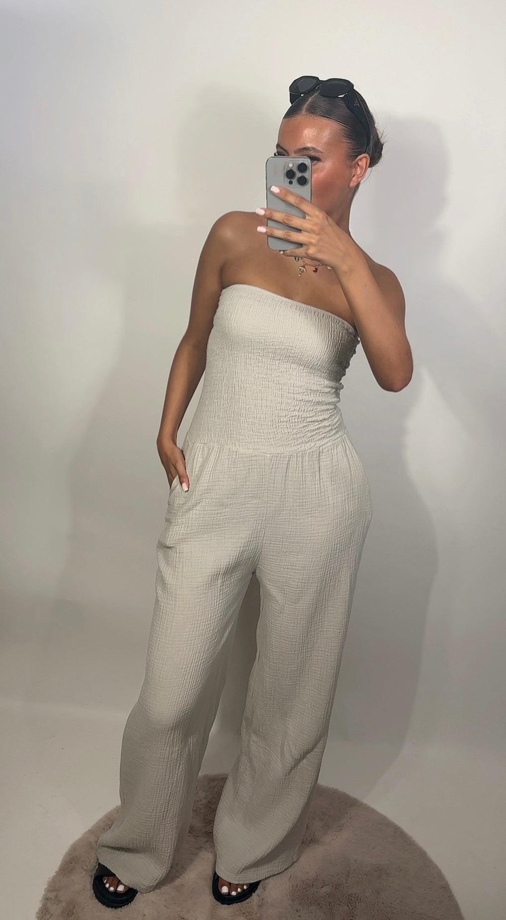 Noza jumpsuit - Beige