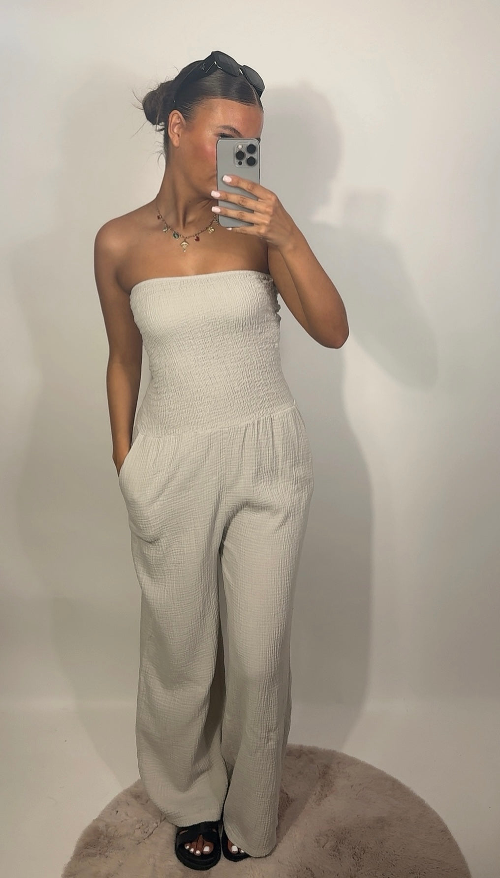Noza jumpsuit - Beige