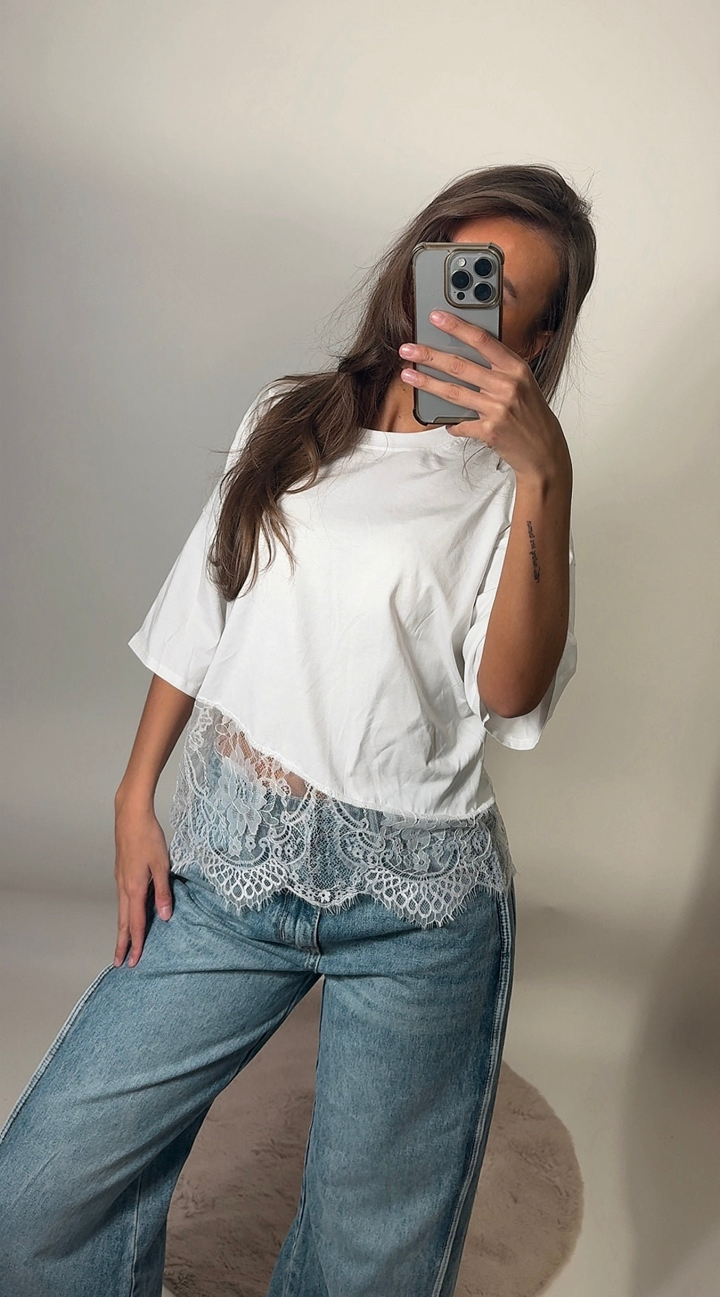 Riley top - wit