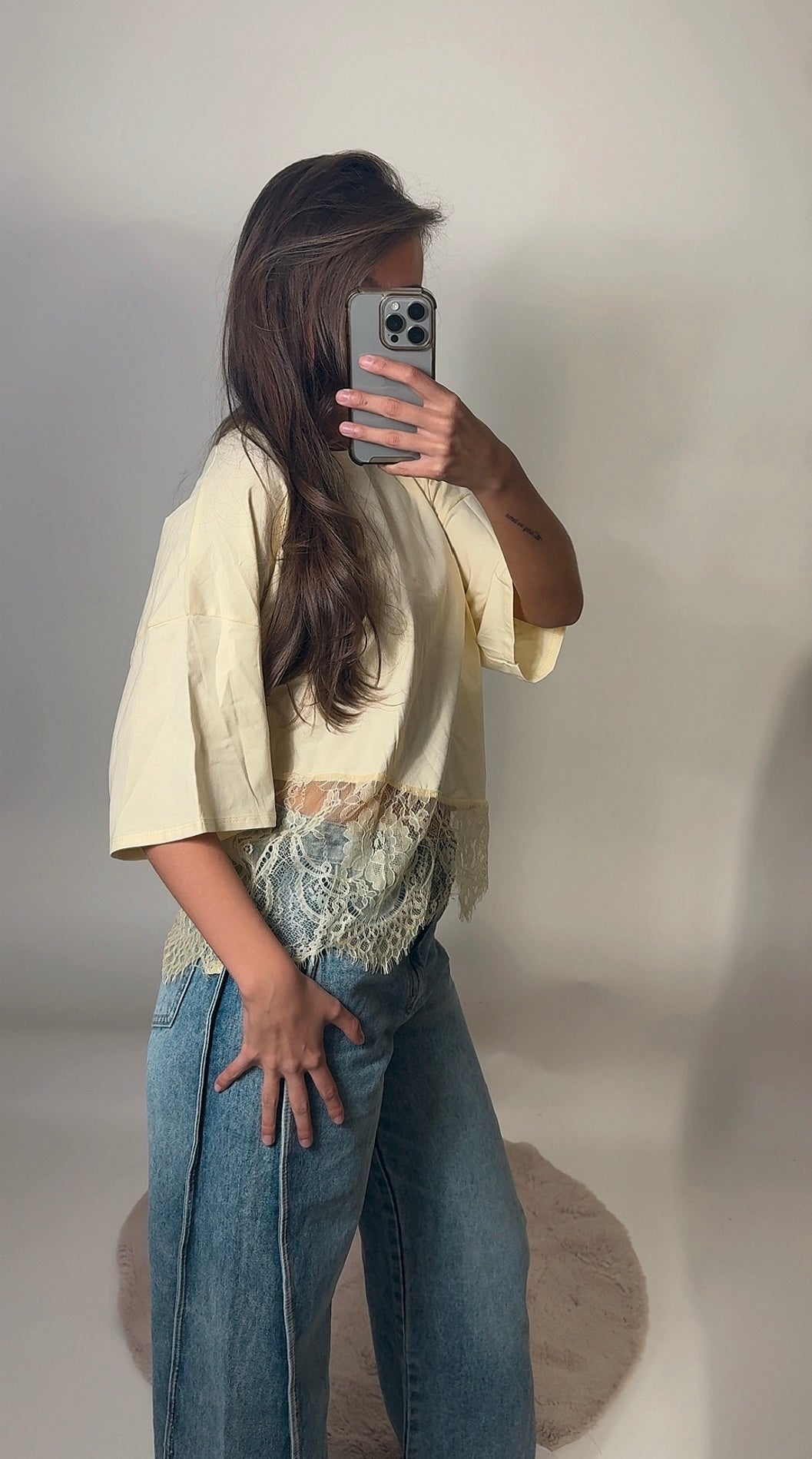 Riley top - butteryellow