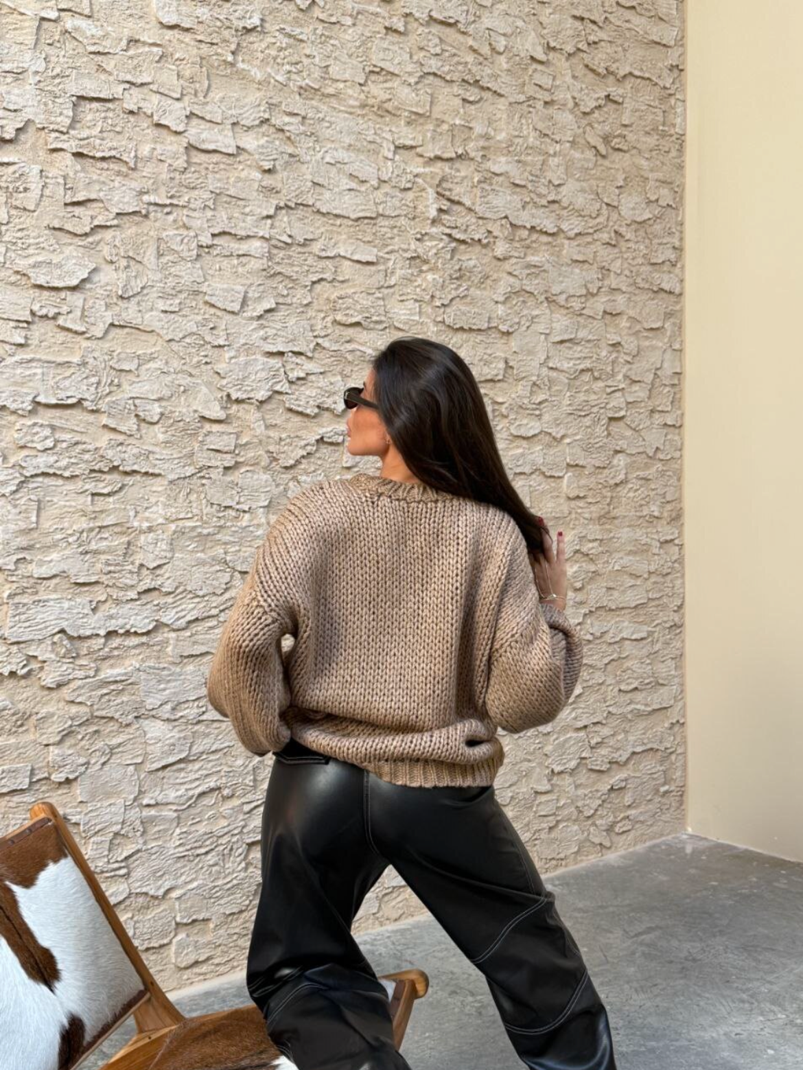 Faye knit - beige