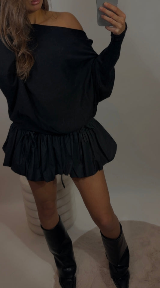 Ballon skirt - zwart