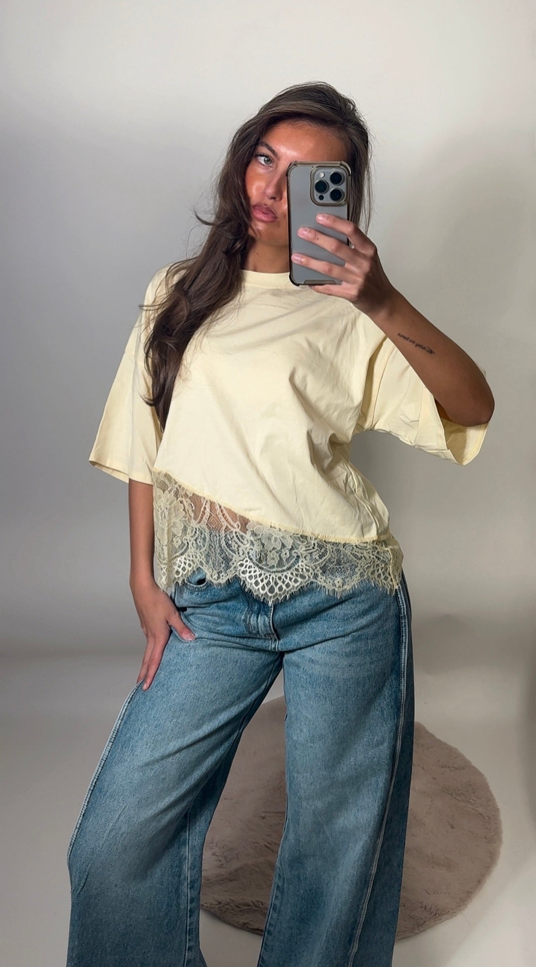 Riley top - butteryellow