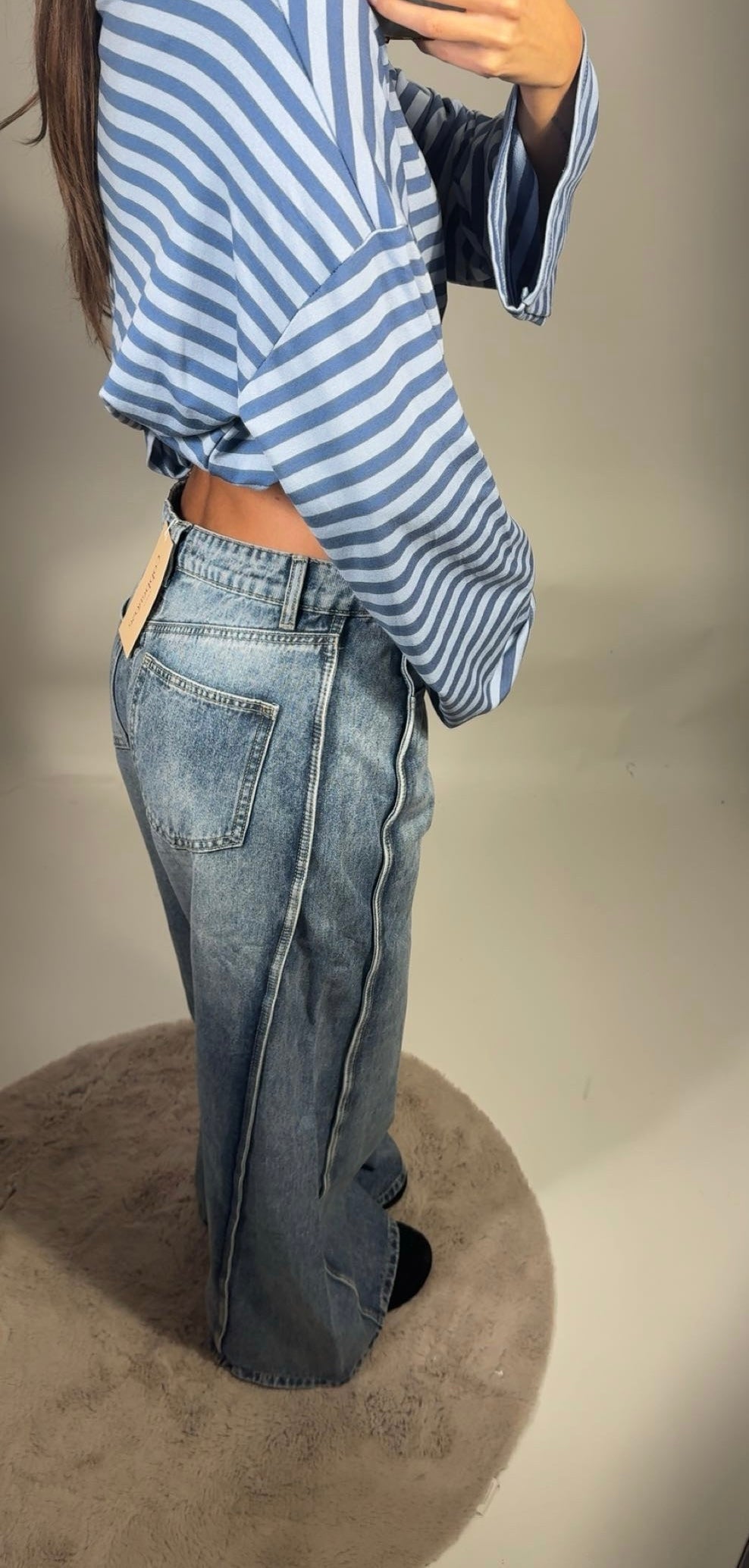 Wide leg jeans 10