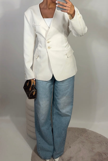 Kiana blazer - wit